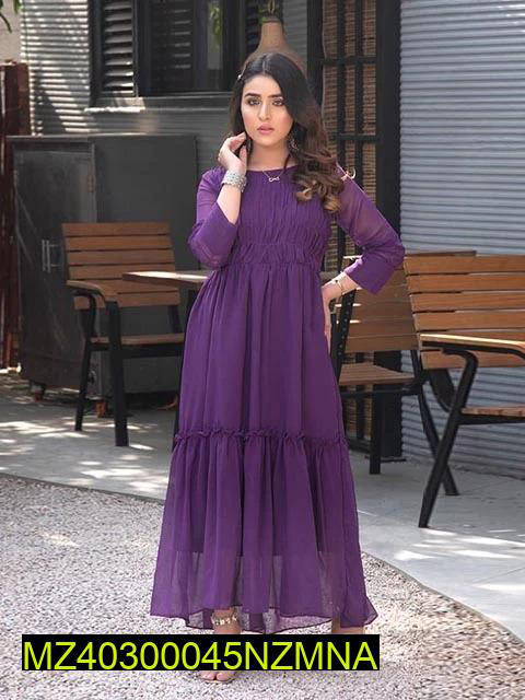 *Product Name*: 1 Pcs Chiffon Plain Women Maxi FR-363
*Product Description*: Upgrade Your Wardrobe With This Beautiful Collection
*Product Details*:Fabric: Chiffon
Pattern: Plain
Shirt: Plain
Available Sizes: XS, Small, Medium, Large , XL,XXL,XXXL